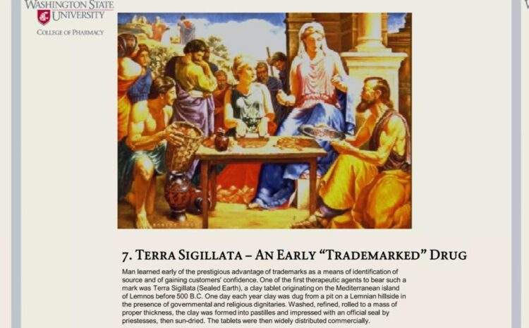  7. Terra Sigillata – Erken “ticari markalı” bir İlaç