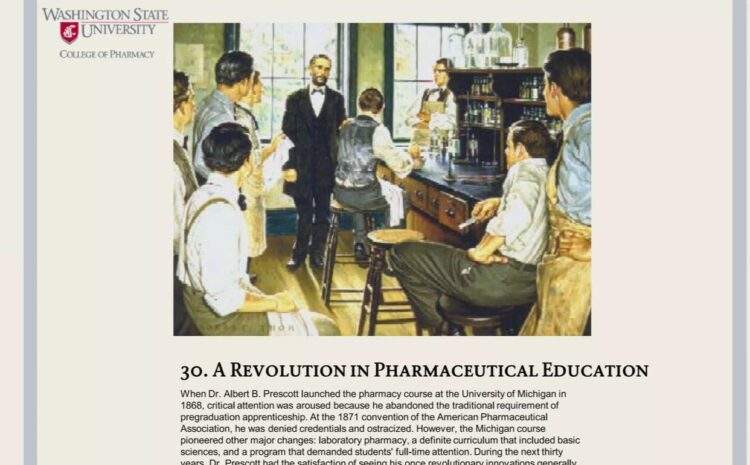  30. Eczacılık Eğitiminde Devrim