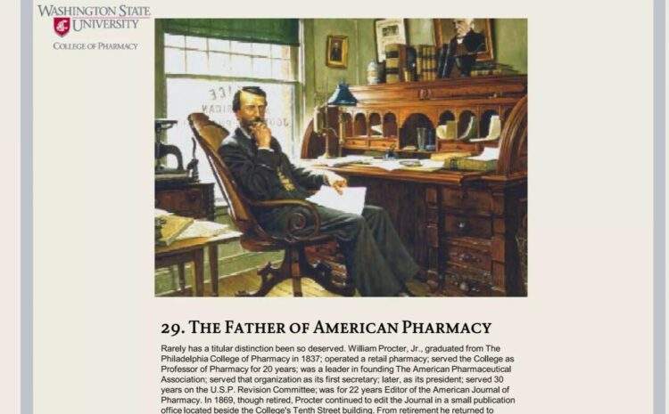  29. Amerikan Eczacılığının Babası