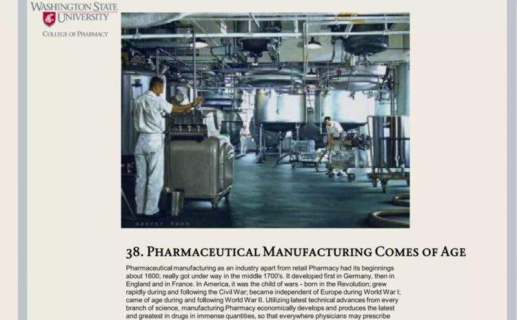  38. İlaç Üretimi Olgunluğa Erişiyor