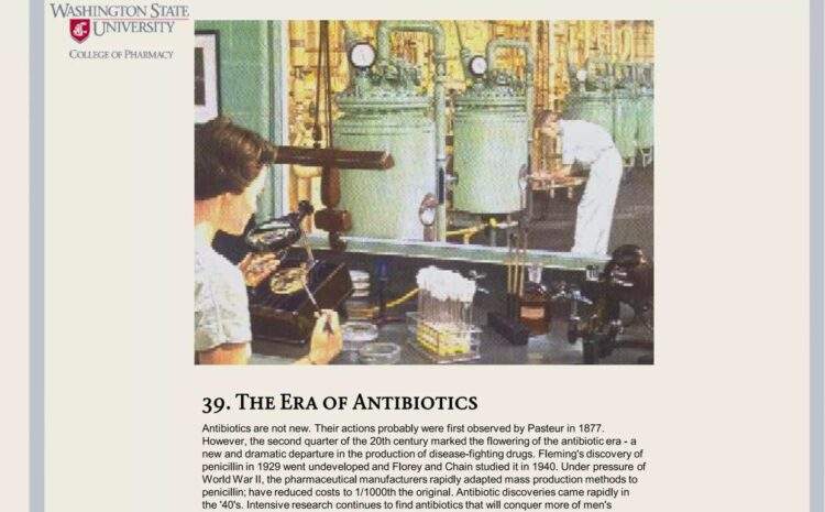  39. Antibiyotiklerin Çağı