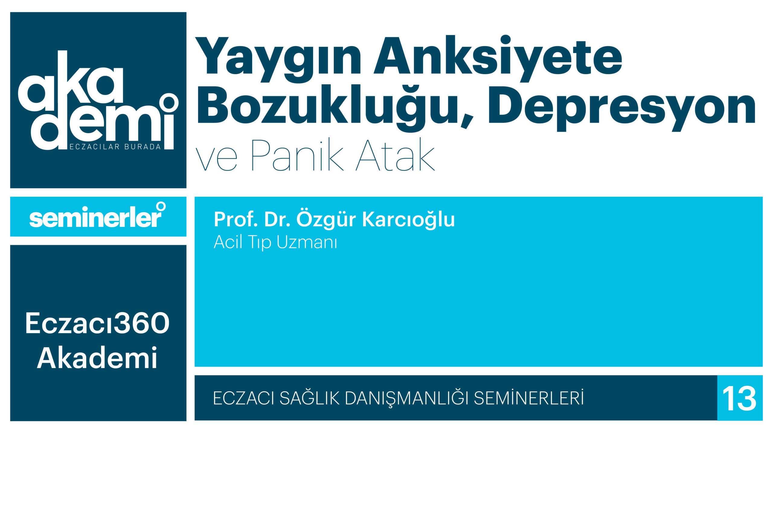 Yaygın Anksiyete Bozukluğu- Depresyon ve Panik Atak